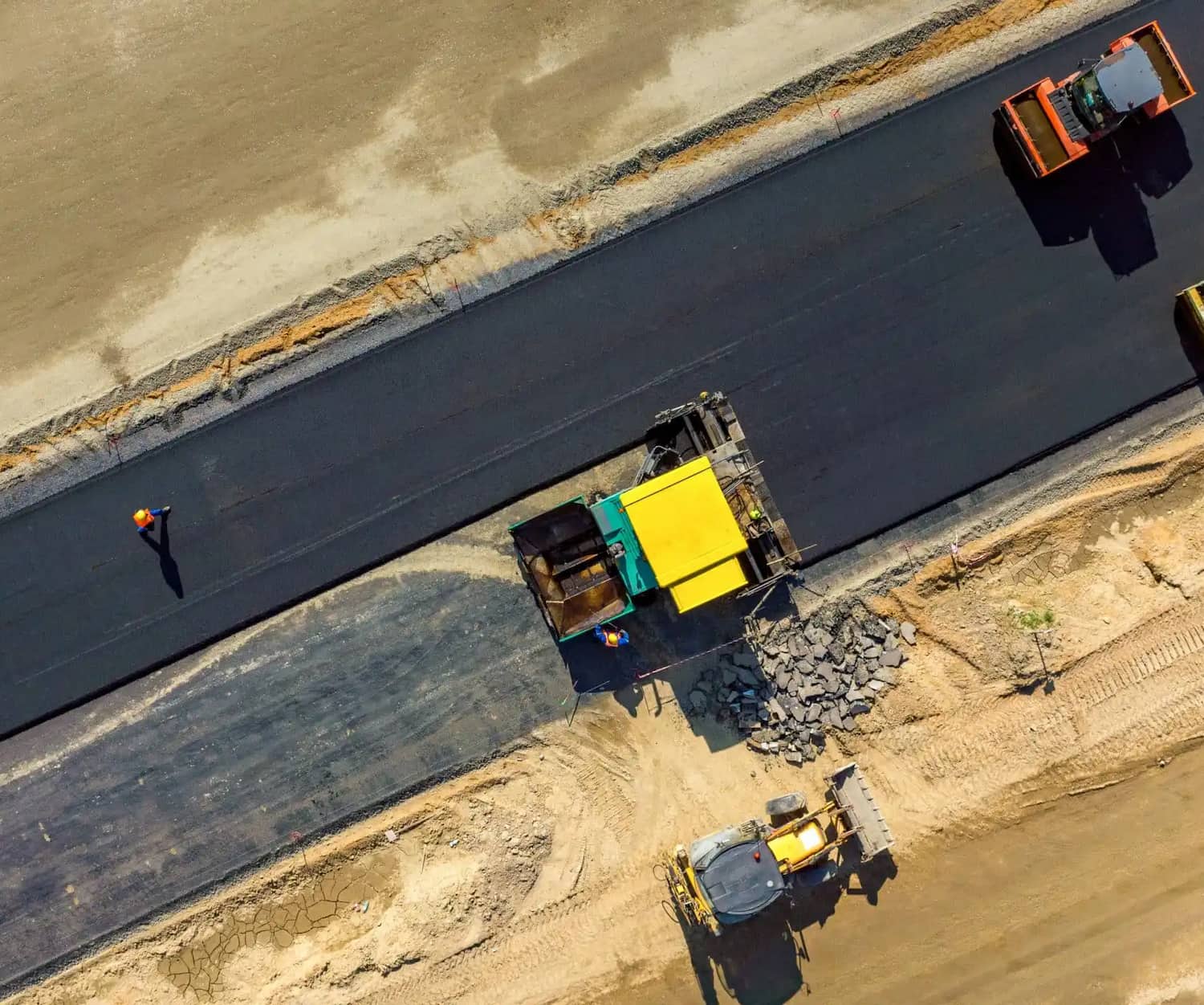 Asphalt paving project